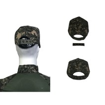 신형 디지털 전투모 신형 육군 모자 신형 차양모 찍찍이 명찰 벨크로 네임텍