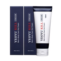 제우스 여유 킬 크림 남성 여유증 셀룰라이트 제거, 100ml, 2개