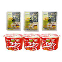 칠갑농산 똑쌀떡국 174g x3개 매운국물떡복이 292g x3개