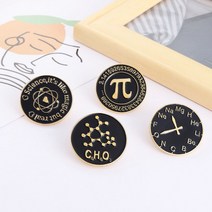 수학 파이 과학기호 뱃지, 113