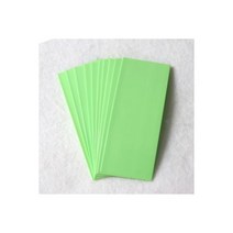 20/50/100pcs 18650 Lipo 배터리 랩 PVC 열 수축 튜브 Precut 너비 29.5mm x 72mm 절연 필름 보호 케이스 팩 슬리브, 400pcs, Fruit Green