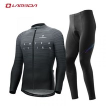 LAMEDA 봄 가을 양털 따뜻한 긴팔 사이클링 정장 남성 겨울 도로 산악 자전거 의류 라파 파노말