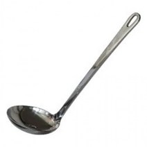 스텐 국자 웍 국자 요리 스푼 국자 까오기 19.5CM, 상세페이지 참조