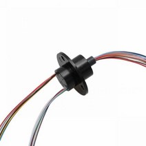 슬립링 조절 기어 전기 Slipring Dia.22mm 8CH 12CH 전선 2A 전도성 슬립 링 수집 PTZ Gimbal 용 로터리 조인트 커넥터 DIY, C type 22mm 12CH