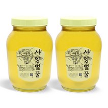 스마일벌꿀 사양벌꿀 2.4kg x 2병, 1+1 사양벌꿀 2.4kg (2병)