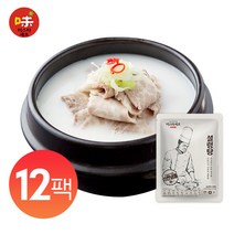 미스타셰프 설렁탕 12팩, 단품