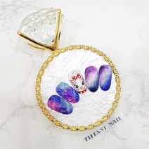 티파니네일 보석 아트프레임 3종, 1개, 크리스탈링