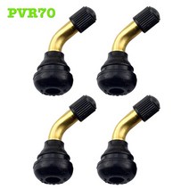 4PCs 튜브리스 타이어 용 고무 앵글 밸브 디스크 니플 휠 (pvr40/pvr50/pvr50), 04 Pvr70