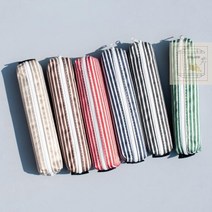 1+1 [쥬크박스] 스트라이프스타일봉제필통 (3개세트), 상세페이지 참조