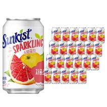 썬키스트 자몽소다 355ml X 24캔 X 1
