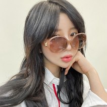 VANANA2 여성 뿔테 투톤렌즈 마담 중년 선글라스