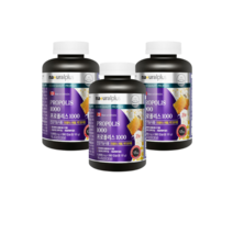 내츄럴플러스 프로폴리스 1000 1000mg x 180캡슐, 180정, 3개
