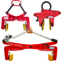 보강토 경계석 집게 회전 돌 수로관 대형 굴삭기 벽돌, 두꺼운 망간강 23인치(체인형)