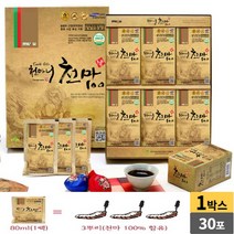 천마니 천마백 천마 100 무주 천마 국내산 국산 생천마 갈은천마 천마추출액 천마즙 천마진액 엑기스 액기스 스테비아 허브 제조방법, 1개, 80ml*30