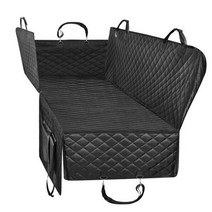 dog car seat cover dog 액세서리 car travel pet dog carrier car bench seat cover for dogs 방수, 블랙 1, 162x153cm