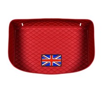 미니쿠퍼악세사리 MINI 클럽맨 인테리어 호환 용품 미니 쿠퍼 F54 클럽맨 방수 트렁크 매트 형 바닥 카고, 02 red