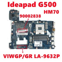 조립식 컴퓨터 2인용 모던Lenovo Ideapad G500 노트북 마더 보드 용 90002838 메인 보드 VIWGP/GR LA-9632P, 한개옵션0