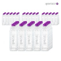 몽베스트 위드어스 무라벨 생수 500mLx80병, 80개, 500ml