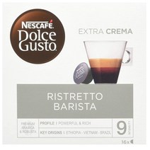 Nescafe Dolce Gusto Ristretto Barista 네스카페 돌체구스토 리스트레토 바리스타 커피 캡슐 3팩 48캡슐, 1개