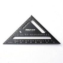 [@선유펀} /목공용 삼각자 18cm /각도자 스피드 스퀘어 /전문가용, 1개