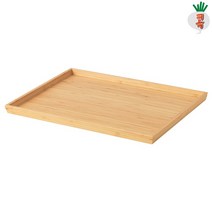 이케아 쟁반 트레이 오스트비트 대나무 30x40cm 원목 나무 서빙 카페 식당