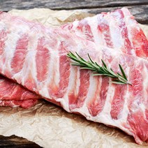 미국산 돼지 스페어립 돈스페어립 통바베큐 원육 갈비찜용 도매 식당 업소용, 돼지스페어립 찜용 2.2kg, 1개