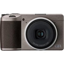 리코 카메라 Ricoh GR III Diary 다크 브라운 그립과 천연 실