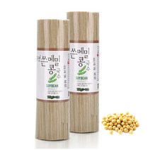 메밀국수 블랙메밀과 콩가루 혼합 봉평 쓴(블랙)메밀콩국수 700gx2개, 봉평 쓴메밀콩국수700gx2개