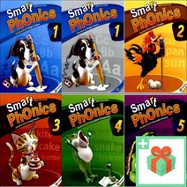 Smart Phonics 스마트 파닉스 1 2 3 4 5 본책 워크북 세트, 사은품+스마트파닉스(스튜던트북1+워크북1세트)