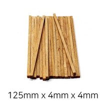 컬러 나무막대 60mmX4mAm 20개 각재 DIY 공예