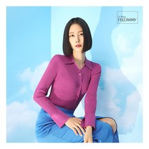 [르블랑페이우] 23SS 카라 슬림 니트 가디건 2종