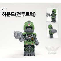 023 하운드(전투트럭) 로봇 괴수 미니피규어 미피 호환블럭 건담 에반게리온 트랜스포머 옵티머스 범블비 고질라 볼트론 마징가