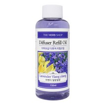 더허브샵 퍼퓸 디퓨져 리필오일 150ml, 라벤더 일랑일랑