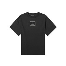 편집샵 드럭스 아크네 아크네 22FW 스톤 페이스 티셔츠 블랙 CL0161 900 (P002526556)