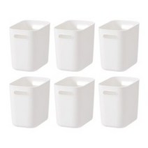 무인양품 MUJI 폴리에틸렌 수납 케이스 하프 L 6개 4550002528577