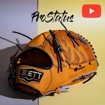 ZETT 제트 23 경식용 프로 스테이터스 BPGX23811O 투수글러브 12.25 오렌지, 오렌지 우투(왼손착용)