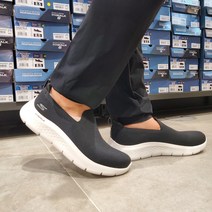 스케쳐스 BC 남성 운동화 여름 고워크 플렉스 쿠션감 족저근막염 무지외반증 평발을 위한 가볍고 워킹화 발편한 푹신한 (올검정 )(검흰) #로켓출고#발볼이 넓다면 한사이즈크게 #