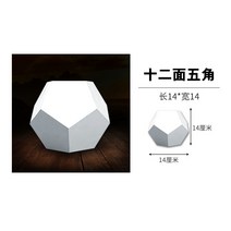 모형 석고 빅사이즈 기하학 학생 학교 예술학과입시 소묘 전용 교구 정물 미술용, T05-십이 얼굴 5