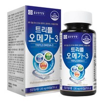 종근당건강 트리플 오메가3, 없음, 1개