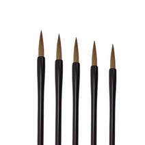 칠성당 황모필 특품 4~8호 캘리 서화 도자기 작은서체 서도용 황모붓, 8호(70672)