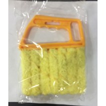 꾹미 원룸청소 에어컨청소교육 에어컨벽걸이청소 베네시안 블라인드 클리너 먼지떨이 청소 브러시 창문 세, 한개옵션1, 01 A