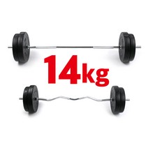 바투스포츠 14kg 역기 세트, 대봉