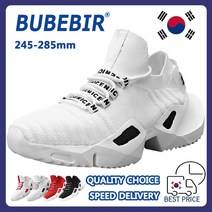 BUBEBIR® 2022 남성 운동화 운동화 남성 미드-하이 신발 커플 운동화 트렌드 운동화 운동화 플랫폼 운동화 남성 캐주얼 신발 편안한 신발 못생긴 신발 체육관