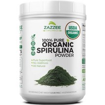 Zazzee Pure Spirulina Powder 재지 퓨어 스피루리나 파우더 분말 1kg