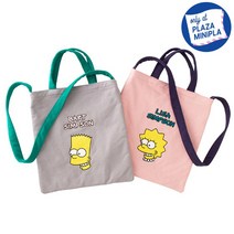 [이라운드몰]플라자 심슨 2way 에코백 겸 숄더백 바트 리사 2종 택1