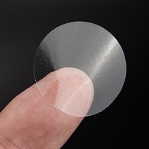 투명 실링 스티커 30mm 1장(24개) 봉인 원형 봉제, 단품, 본상품선택