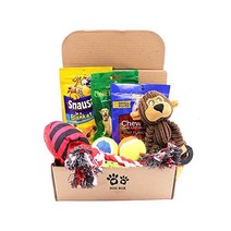Fansco 615683 애완동물 장난감 간식이 포함된 팬스코 강아지 선물 상자 세트