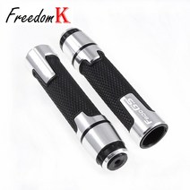BMW 오토바이 알루미늄 고무 핸들 바 그립 F800GS GS GT 7/8 "22mm 캡 핸드 플러그, 07 F800GS Silver