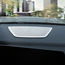 BMW 파츠 몰딩 악세사리 자동차 중앙 제어 스피커 커버 계기판 센터 인터넷 장식 스티커 BMW X5 X6 X7 G05, 02 silver 1 pieces_02 For G06