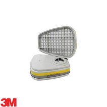 정품 3M 방독면 산성가스용 정화통 안전 공업용마스크 자동차공장 산업마스크 방동면